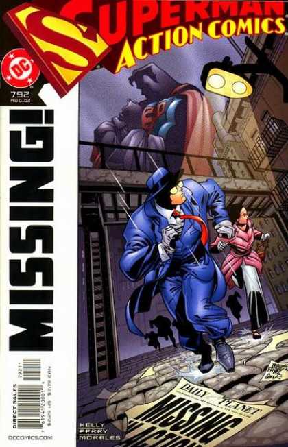 Action Comics 792 - Street Light - Missing - Clark Kent - Newspaper - Superman - Pascal Ferry
