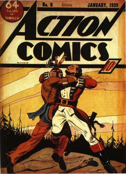 Action Comics 8 - Indian - British