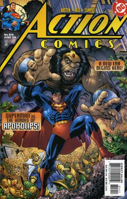Action Comics 814 - Superman - Dc - The Hordes Of Apokolips - Austen - Reis - Arthur Adams