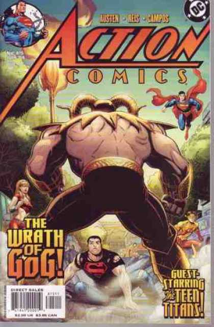 Action Comics 815 - Superman - Teen Titans - Gog - Superboy - The Wrath Of Gog - Arthur Adams