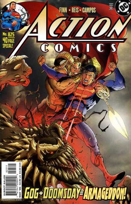 Action Comics 825 - Superman - Gog - Doomsday - Horns - No825
