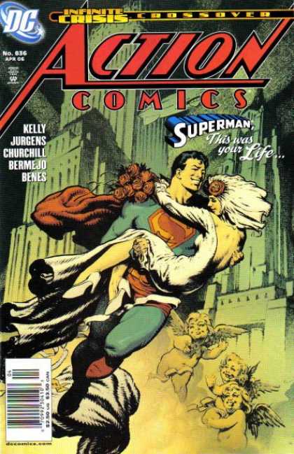 Action Comics 836 - Superman - Bride - Cherubim - Hero - Lady