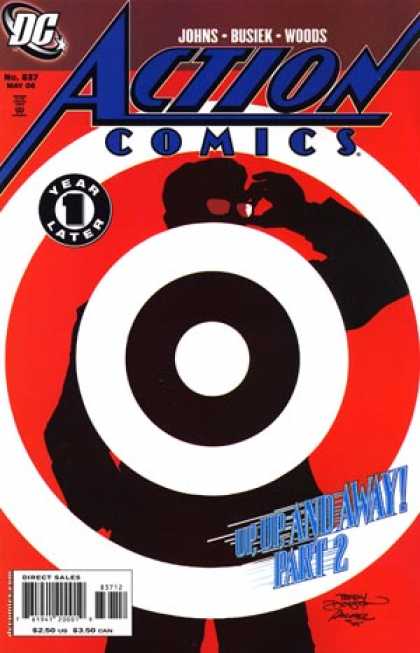 Action Comics 837 - Target - Red - Superman - Up Up And Away Part 2 - Kurt Busiek - Alex Sinclair, Terry Dodson