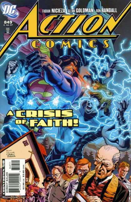 Action Comics 849 - Dc - Superman - Nicieza - Goldman - Randall - Robin Riggs
