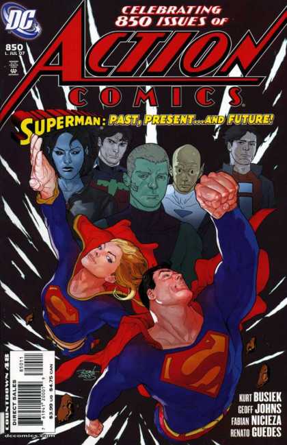 Action Comics 850 - Superman - Kurt Busiek - Geoff Johns - Fabian Nicieza - Renato Guedes - Renato Guedes