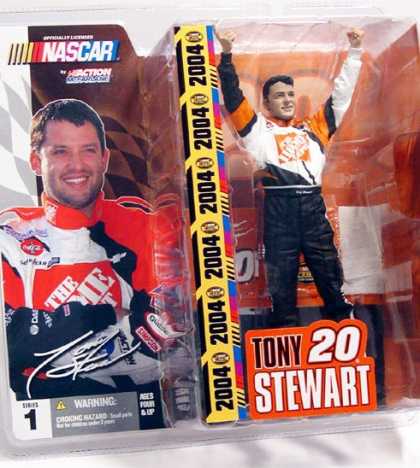 Action Figure Boxes - Nascar: Tony Stewart