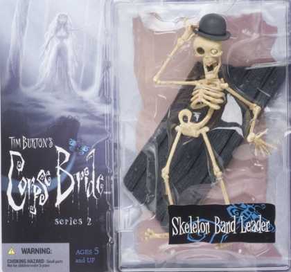 Action Figure Boxes - Tim Burton's Corpse Bride: Skeleton Band Leader