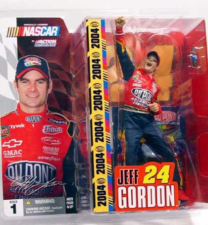 Action Figure Boxes - Nascar: Jeff Gordon