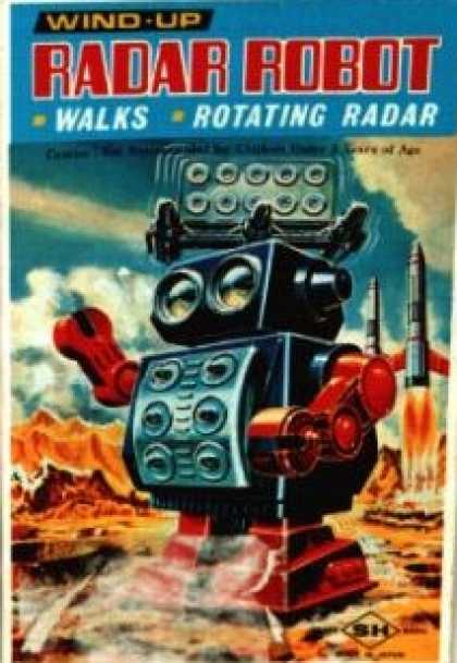 Action Figure Boxes - Radar Robot