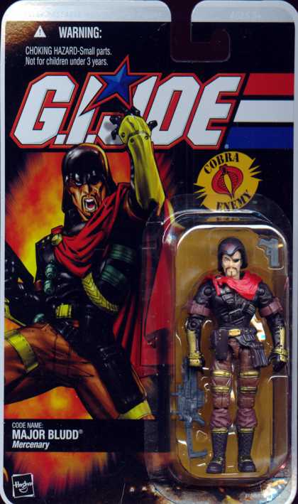 Action Figure Boxes - G.I. Joe Major Bludd