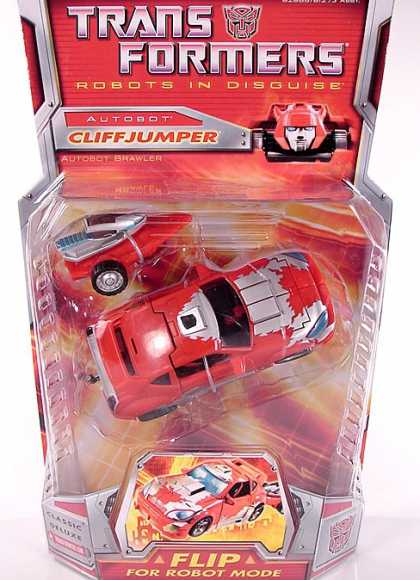 Action Figure Boxes - Transformers Cliffjumper