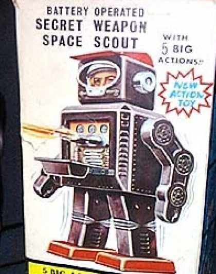 Action Figure Boxes - Robot