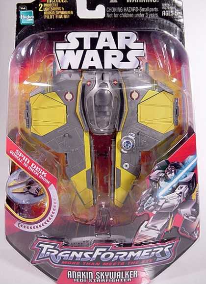 Action Figure Boxes - Star Wars Transformers: Anakin Skywalker