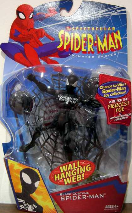 Action Figure Boxes - Black Costume Spider-Man