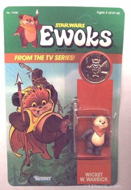 Action Figure Boxes - Star Wars Ewoks: Wicket W. Warrick