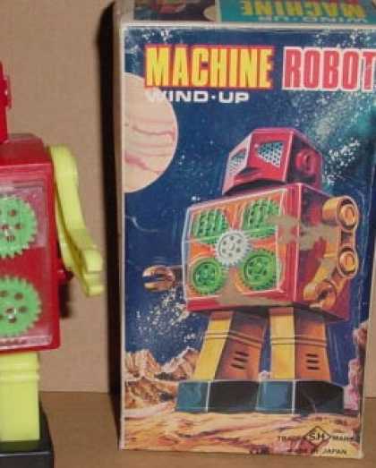 Action Figure Boxes - Machine Robot