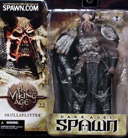 Action Figure Boxes - Dark Ages Spawn Skullsplitter