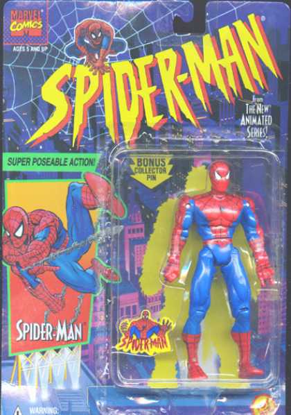 Action Figure Boxes - Spider-Man: Animated Series