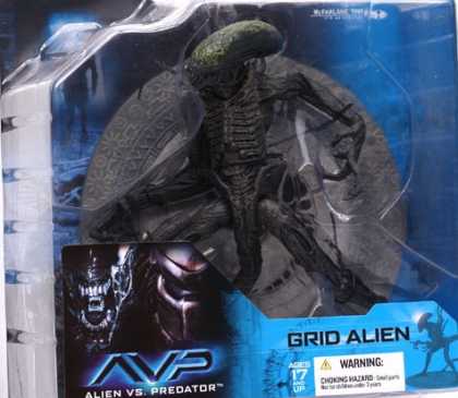 Action Figure Boxes - Grid Alien