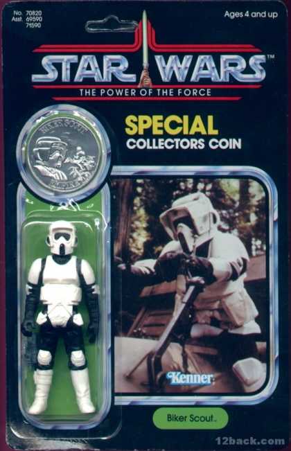 Action Figure Boxes - Star Wars: Biker Scout