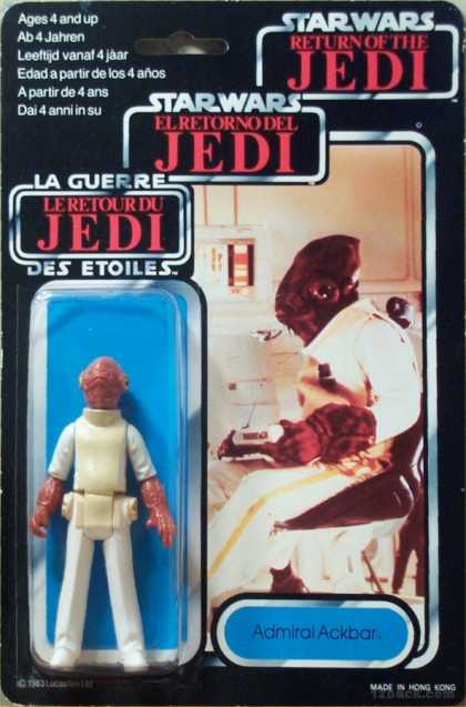 Action Figure Boxes - Star Wars: Admiral Ackbar