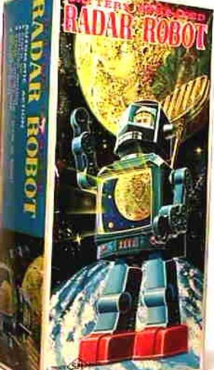 Action Figure Boxes - Radar Robot