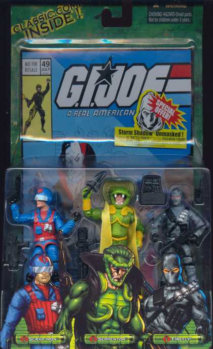 Action Figure Boxes - G.I. Joe: A Real American Hero