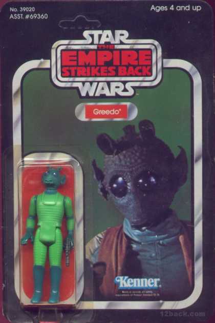 Action Figure Boxes - Star Wars: Greedo