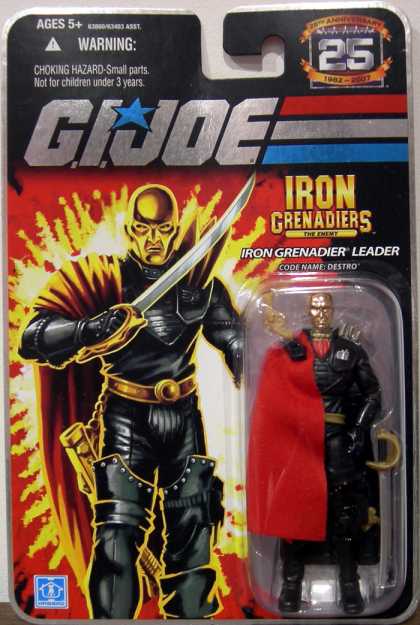 Action Figure Boxes - G.I. Joe: Iron Grenadier Leader