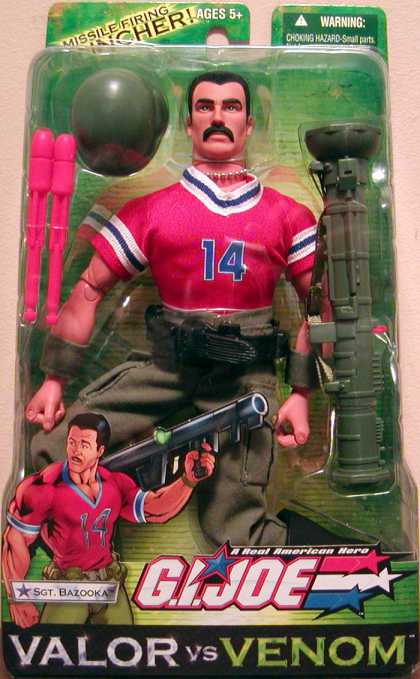 Action Figure Boxes - G.I. Joe - Valor vs Venom: Sgt. Bazooka