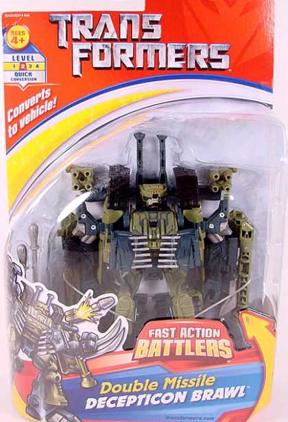 Action Figure Boxes - Transformers Decepticon Brawl