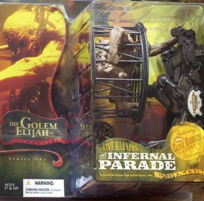 Action Figure Boxes - Clive Barker: Golem Elija