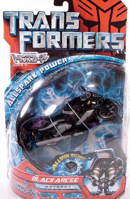 Action Figure Boxes - Transformers: Black Arcee Autobot