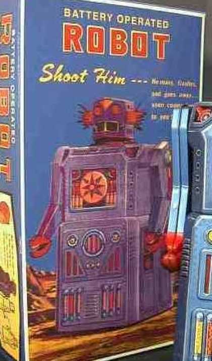 Action Figure Boxes - Robot