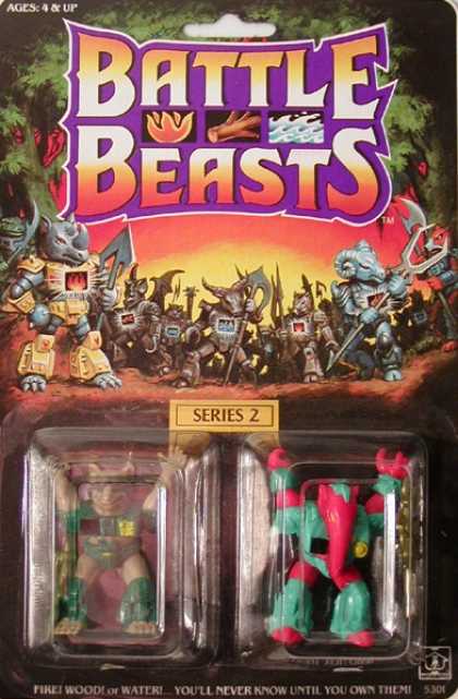 Action Figure Boxes - Battle Beasts Series 2
