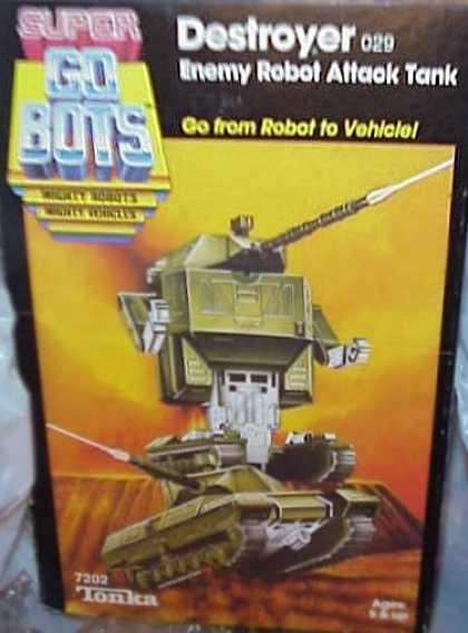 Action Figure Boxes - Destroy Go-Bots