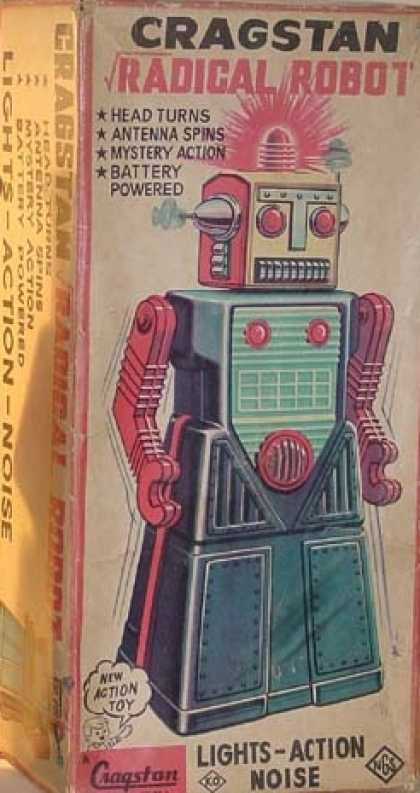 Action Figure Boxes - Cragstan Radical Robot