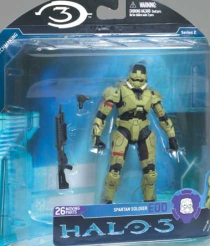 Action Figure Boxes - Halo 3: Spartan Soldier Eod