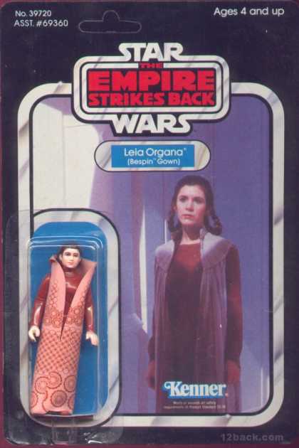 Action Figure Boxes - Star Wars: Leia Organa