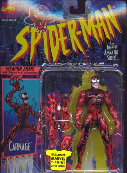 Action Figure Boxes - Spider-Man: Carnage