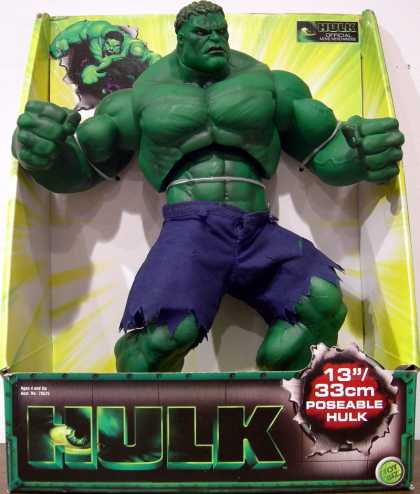 Action Figure Boxes - Hulk