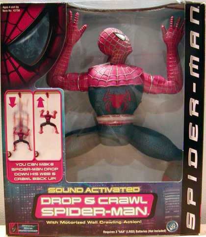Action Figure Boxes - Drop and Crawl Spider-Man