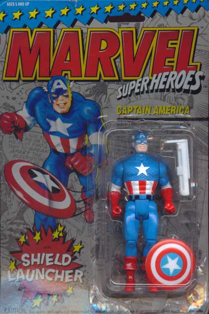 Action Figure Boxes - Captain America