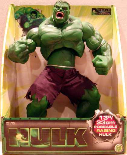 Action Figure Boxes - Hulk