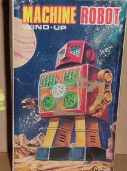 Action Figure Boxes - Machine Robot