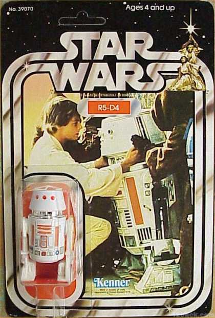 Action Figure Boxes - Star Wars: R5-D4