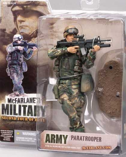 Action Figure Boxes - Army Paratrooper