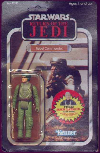 Action Figure Boxes - Rebel Commander