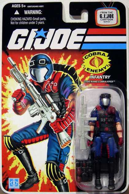 Action Figure Boxes - G.I. Joe: Infantry Codename Cobra Viper