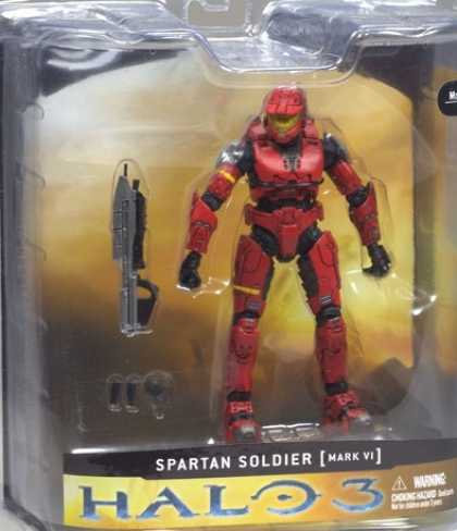 Action Figure Boxes - Halo 3: Spartan Soldier Mark VI